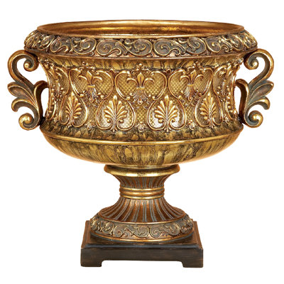 Elegant Golden Decorative Bowl