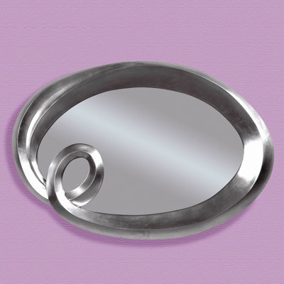 Sigourney Wall Mirror - Silver Leaf