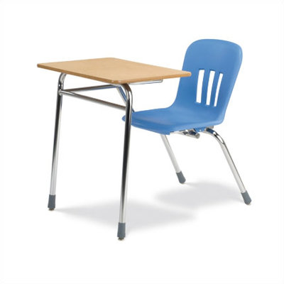 Virco Metaphor Series 18" Plastic Classroom Chair and Desk