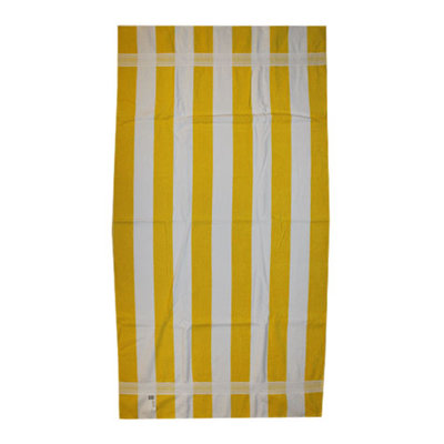 Kaufman Sales Joey Velour Stripe Beach Towel/Bath Sheet