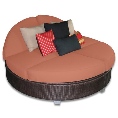 Patio Heaven Signature Round Double Chaise Lounge ...
