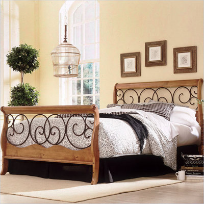Dunhill Sleigh Bed by Fashion Bed Group -image