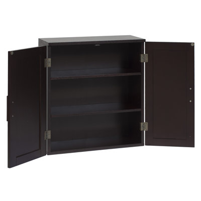 Elegant Home Fashions Harrison Double Door Wall Cabinet