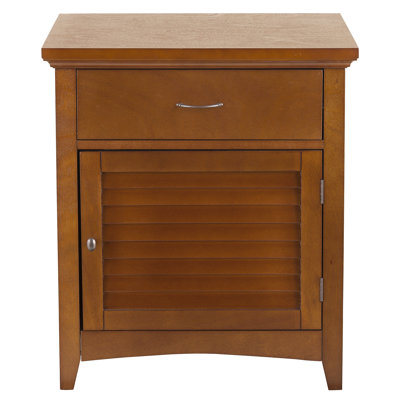 Danburry 1 Drawer Nightstand by Elegant Home Fashions -image