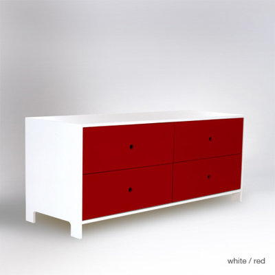 ducduc Parker 4 Drawer Low Dresser