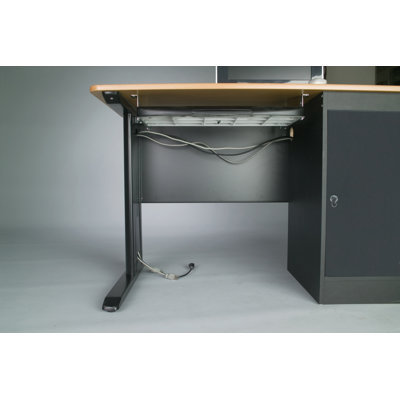 Balt LX Computer Workstation with Locking CPU Holder