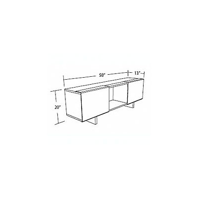 Mash Studios Lax Series Console Table