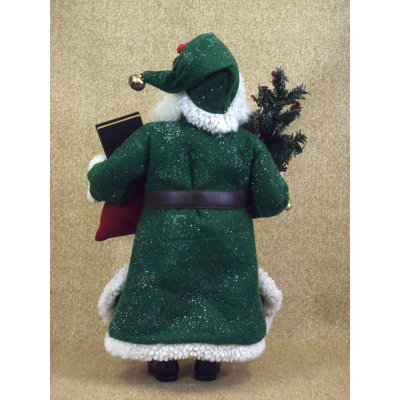 Karen Didion Originals Crakewood Tartan Santa Claus Figurine