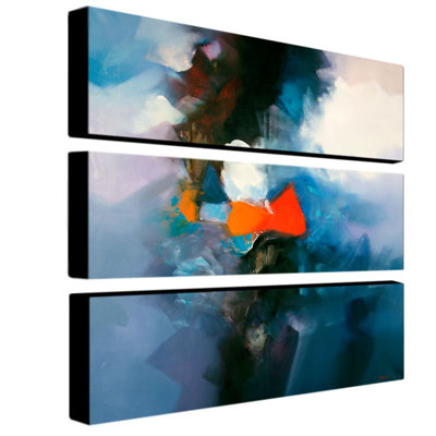 Trademark Global Abstract by Zavaleta Canvas Art (Set of 3)