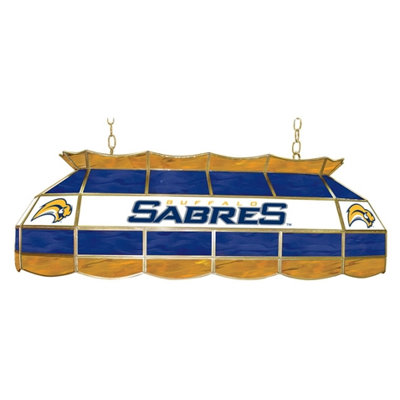 Trademark Global NHL 40" Stained Glass Lighting Fixture