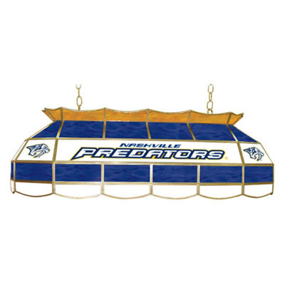 Trademark Global NHL 40" Stained Glass Lighting Fixture