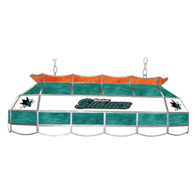 Trademark Global NHL 40" Stained Glass Lighting Fixture