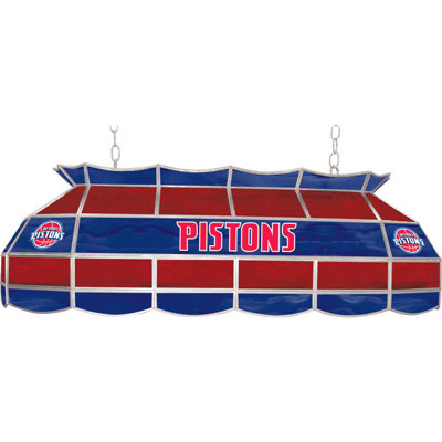 Trademark Global NBA 3 Light Tiffany Style Lamp