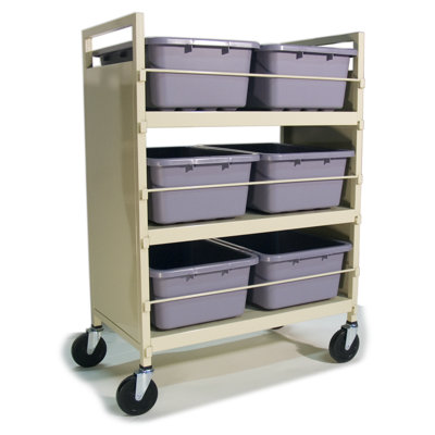 Buhl Metal Frame Bin Cart