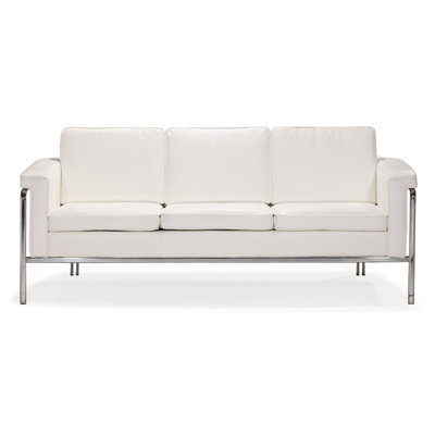 dCOR design Singular Leatherette Sofa