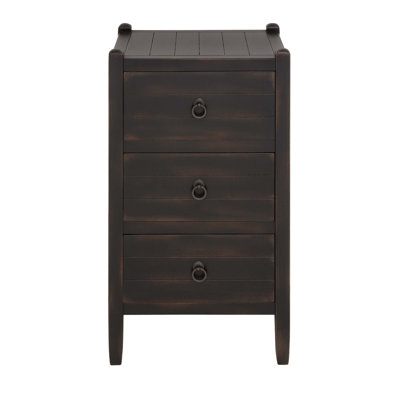 3 Drawer Nightstand by Woodland Imports -image