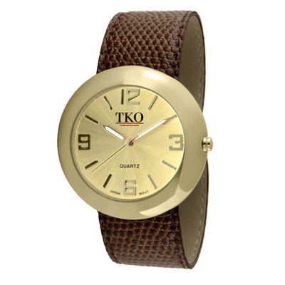 TKO ORLOGI Women's TK616 Leather Slap Watch