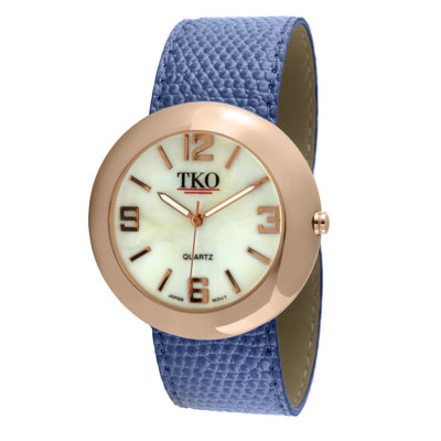 TKO ORLOGI Women's TK616 Leather Slap Watch