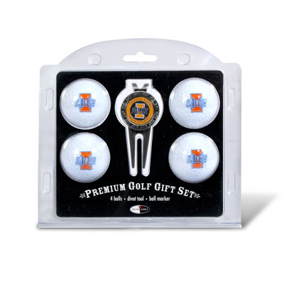 Team Golf NCAA Four Ball and Divot Tool Gift Set