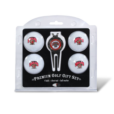Team Golf NCAA Four Ball and Divot Tool Gift Set
