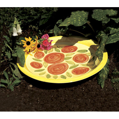 ACHLA Yellow Roses Bowl