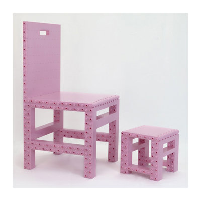 JEKCA Homebuilder Kids' Table and Chair Set