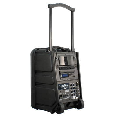 Hamilton Electronics Wireless Portable PA System with CD / DVD / MP3 Player
