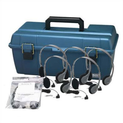 Hamilton Electronics Personal Headset Lab Pack with Carry Case