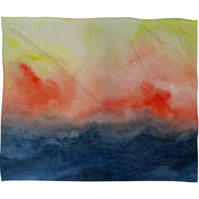 DENY Designs Jacqueline Maldonado Brushfire Fleece Throw Blanket