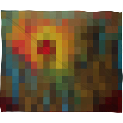 DENY Designs Madart Inc. Glorious Colors Fleece Throw Blanket