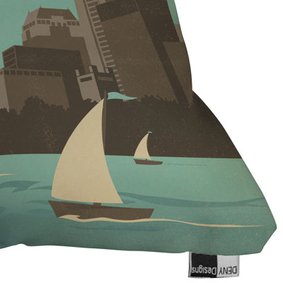 DENY Designs Anderson Design Group Chicago Throw Pillow