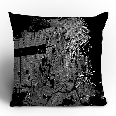 DENY Designs CityFabric Inc San Francisco Throw Pillow