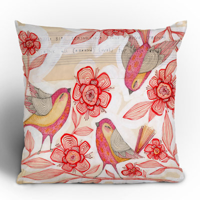 DENY Designs Cori Dantini Sprinkling Sound Throw Pillow