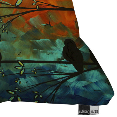 DENY Designs Madart Inc. Birds Of A Feather Throw Pillow