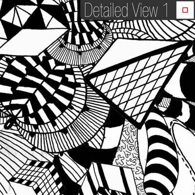 DENY Designs Iveta Abolina Black And White Play Duvet Cover Collection
