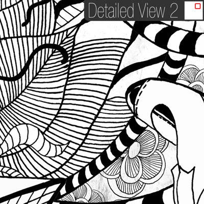 DENY Designs Iveta Abolina Black And White Play Duvet Cover Collection