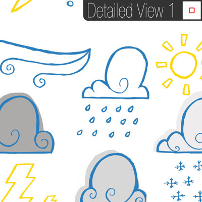 DENY Designs Jennifer Denty Clouds Duvet Cover Collection