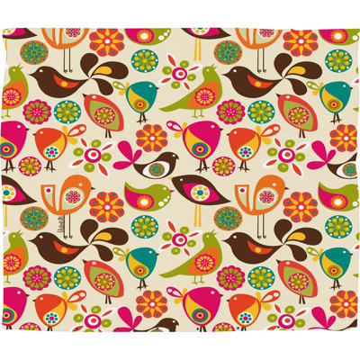 DENY Designs Valentina Ramos Little Birds Duvet Cover