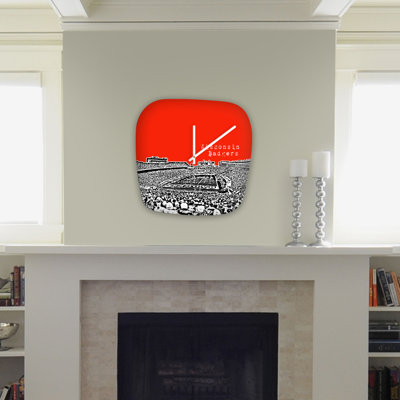 DENY Designs Bird Ave Modern University Clock