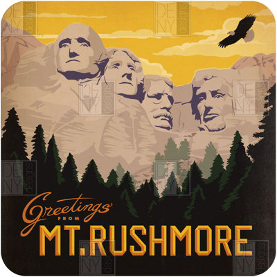 DENY Designs Anderson Design Group Nount Rushmore Wall Art