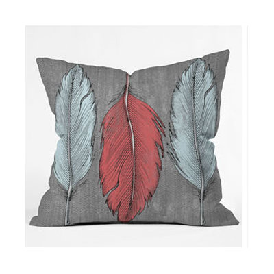 DENY Designs Wesley Bird Feathered Throw Pillow