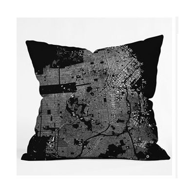DENY Designs CityFabric Inc San Francisco Throw Pillow