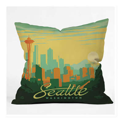 DENY Designs Anderson Design Group Seattle Throw Pillow