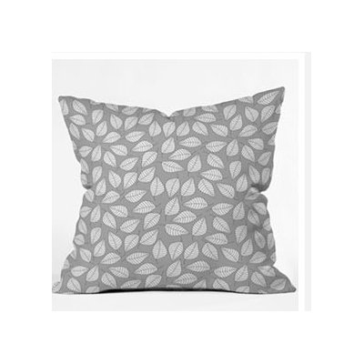 DENY Designs Bianca Green Leafy Throw Pillow