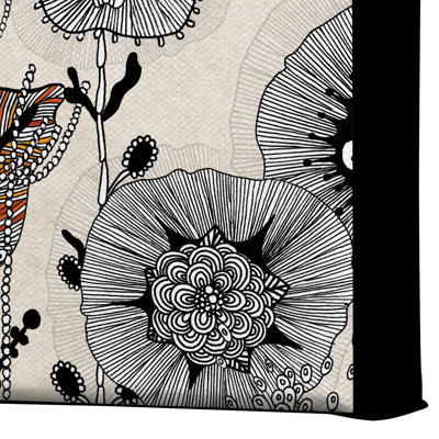 DENY Designs Iveta Abolina Floral 3 Gallery Wrapped Canvas