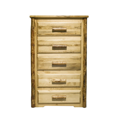 Click To Image : Glacier Country 5 Drawer Chest by Montana Woodworks® Now