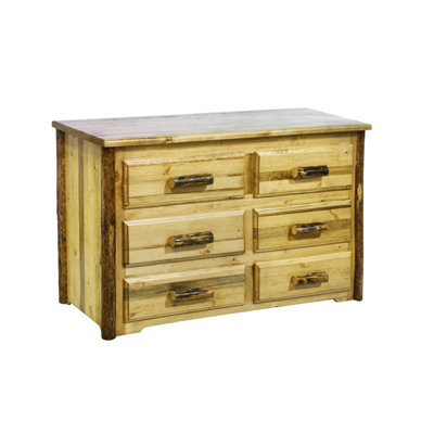 Glacier Country 6 Drawer Dresser by Montana Woodworks® -image