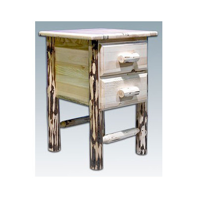 Montana with 2 Drawer Nightstand by Montana Woodworks® -image