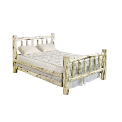 Montana Log Slat Bed by Montana Woodworks® -image