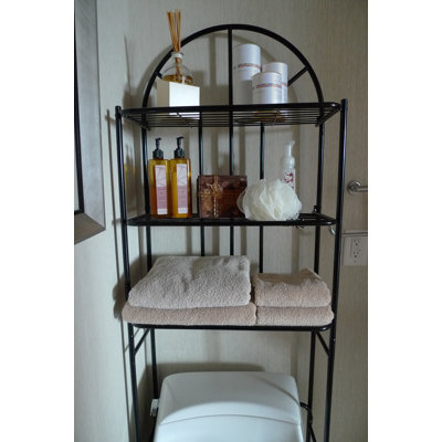 ATH Home Contemporary Bath Space Savers in Black